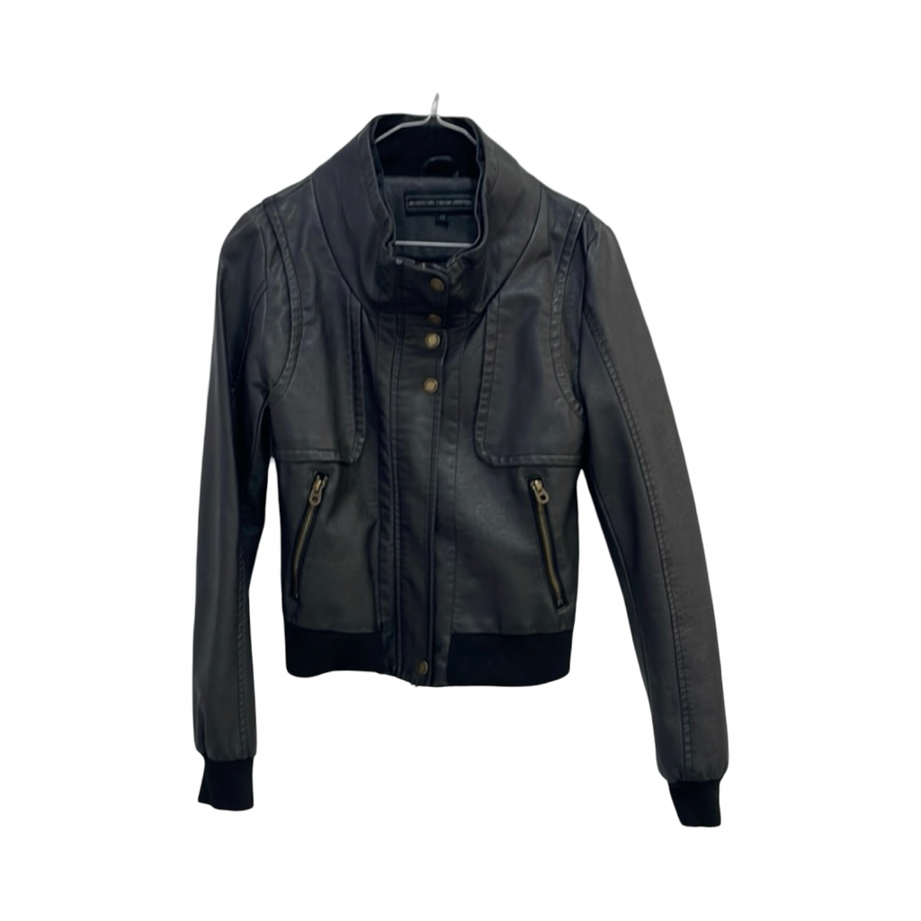 Members Only X Urban
Outfitters Black Leather Jacket