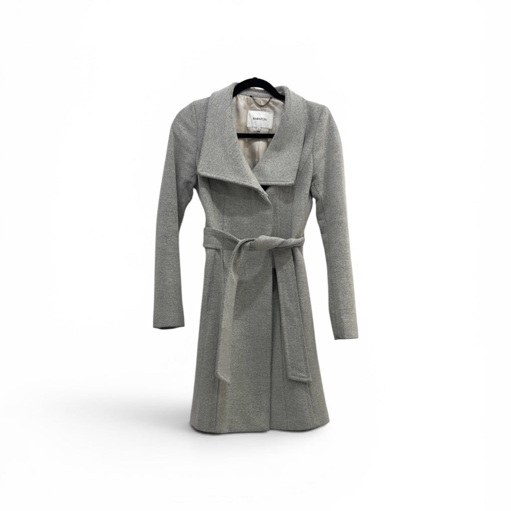 Babaton Women’s Grey Wool Coat