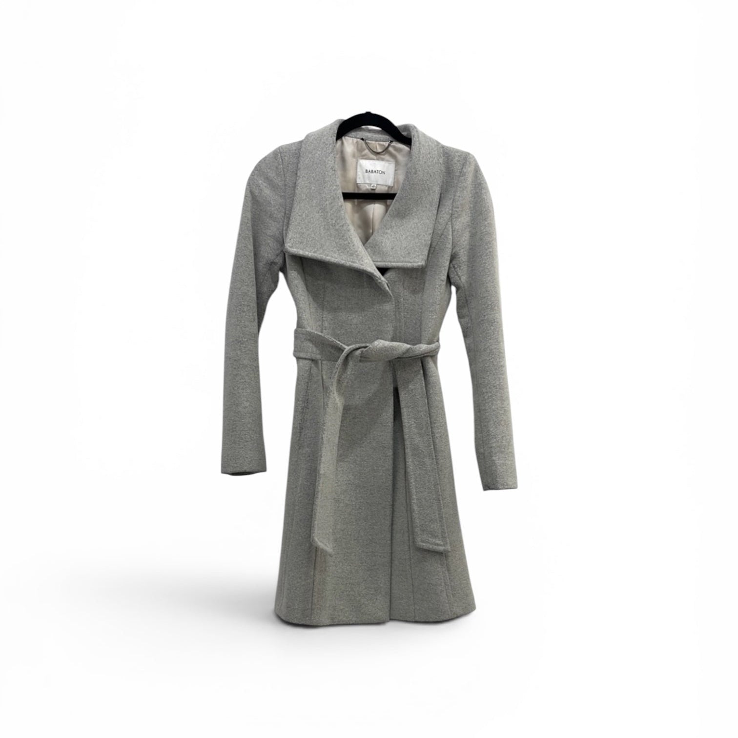 Babaton Women’s Grey Wool Coat