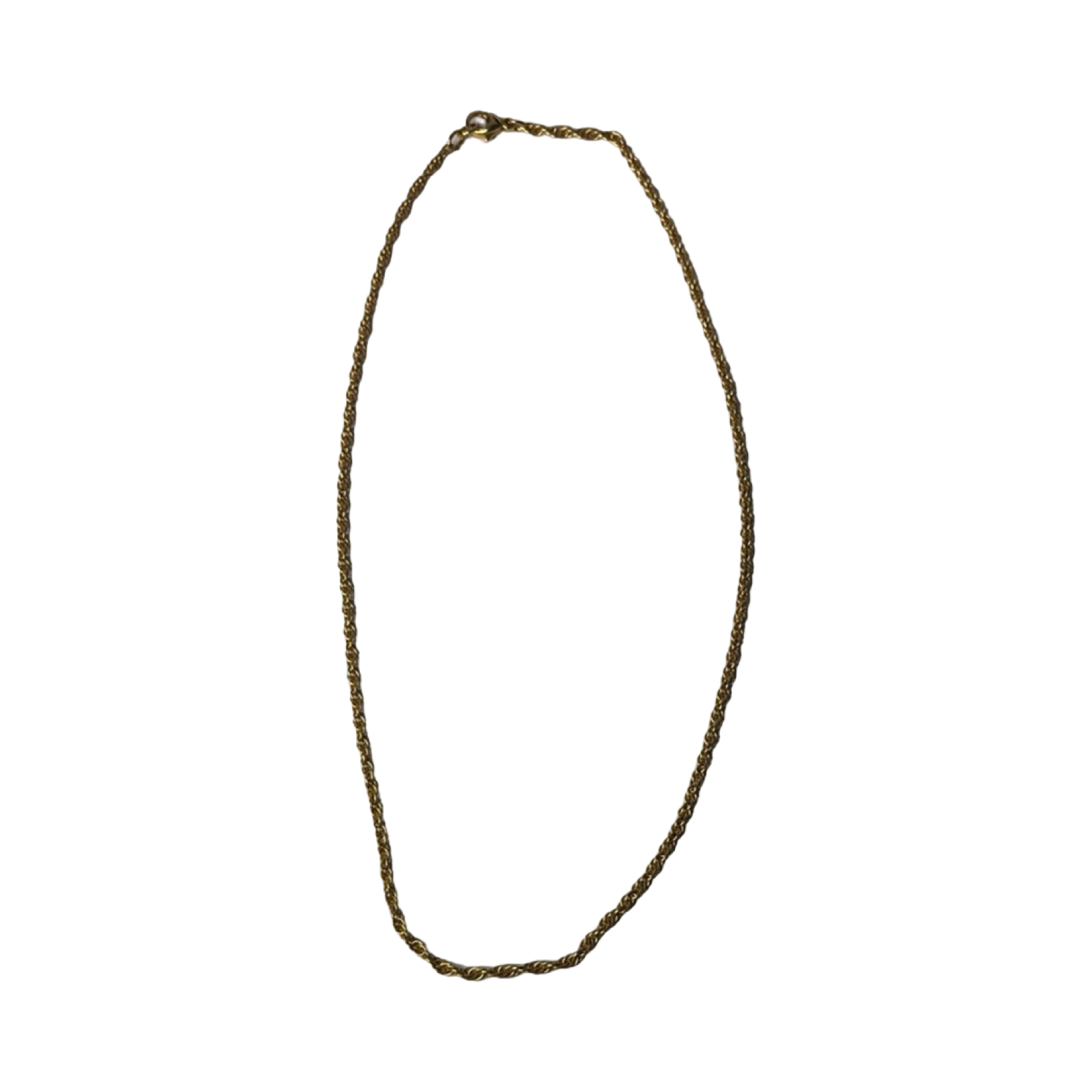 Vintage Gold Rope Chain