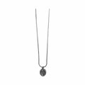 Virgin Mary Silver Pendant Necklace