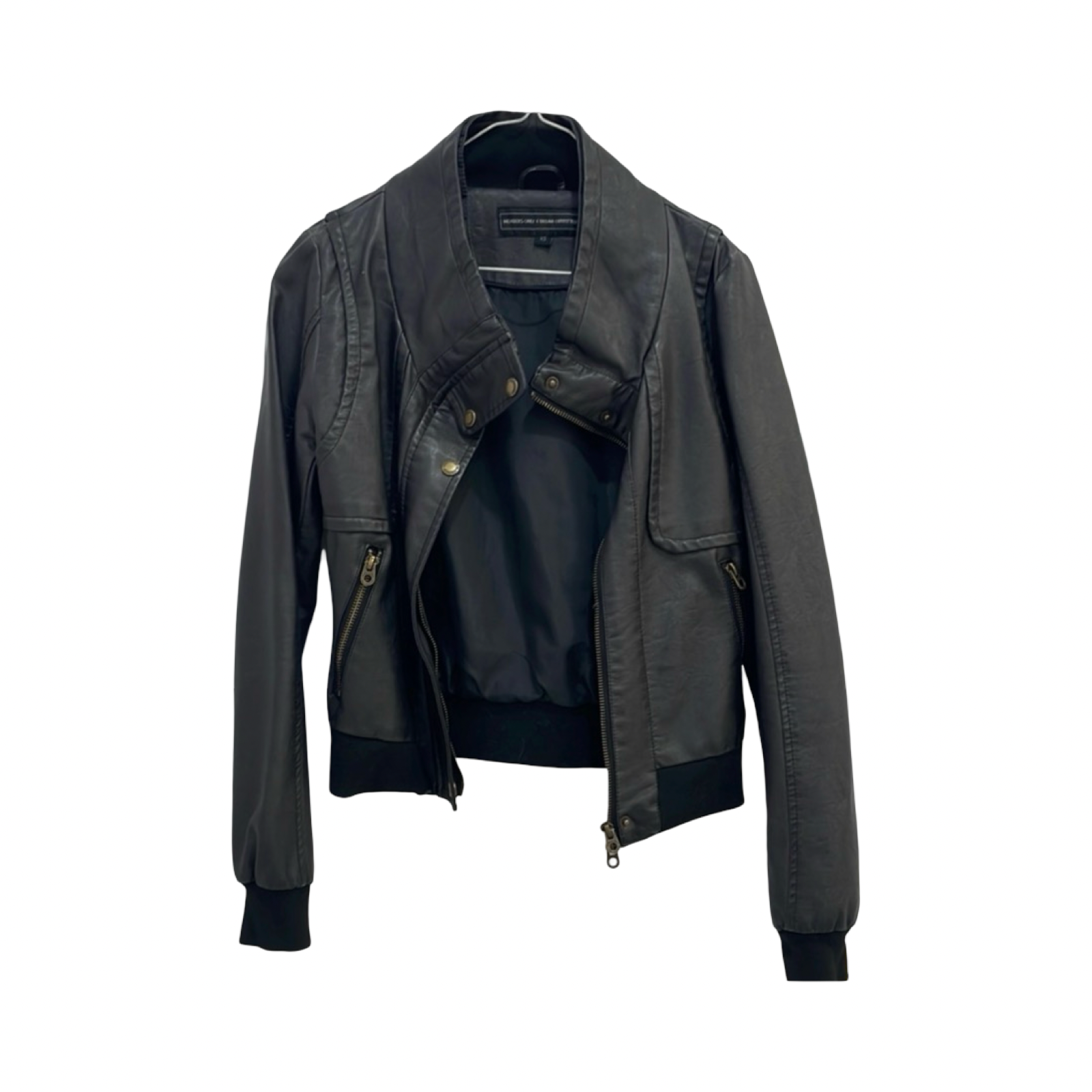 Members Only X Urban
Outfitters Black Leather Jacket