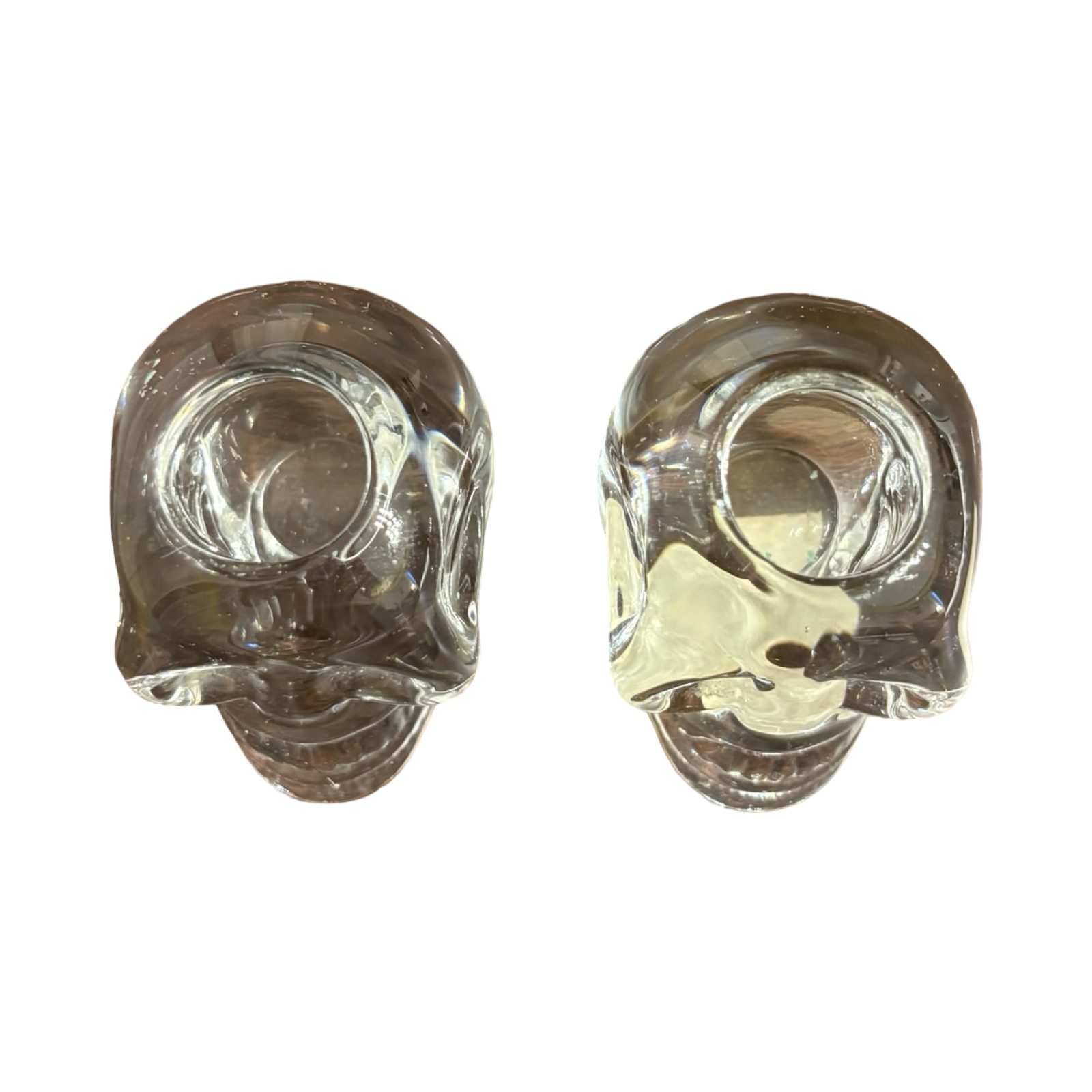 Crystal Skulls Candle Holders