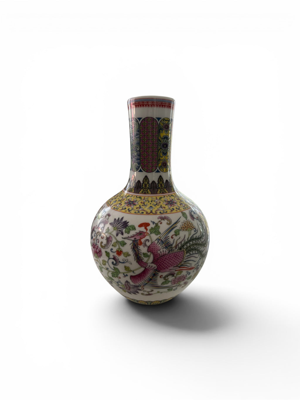 Dragon & Phoenix Vase