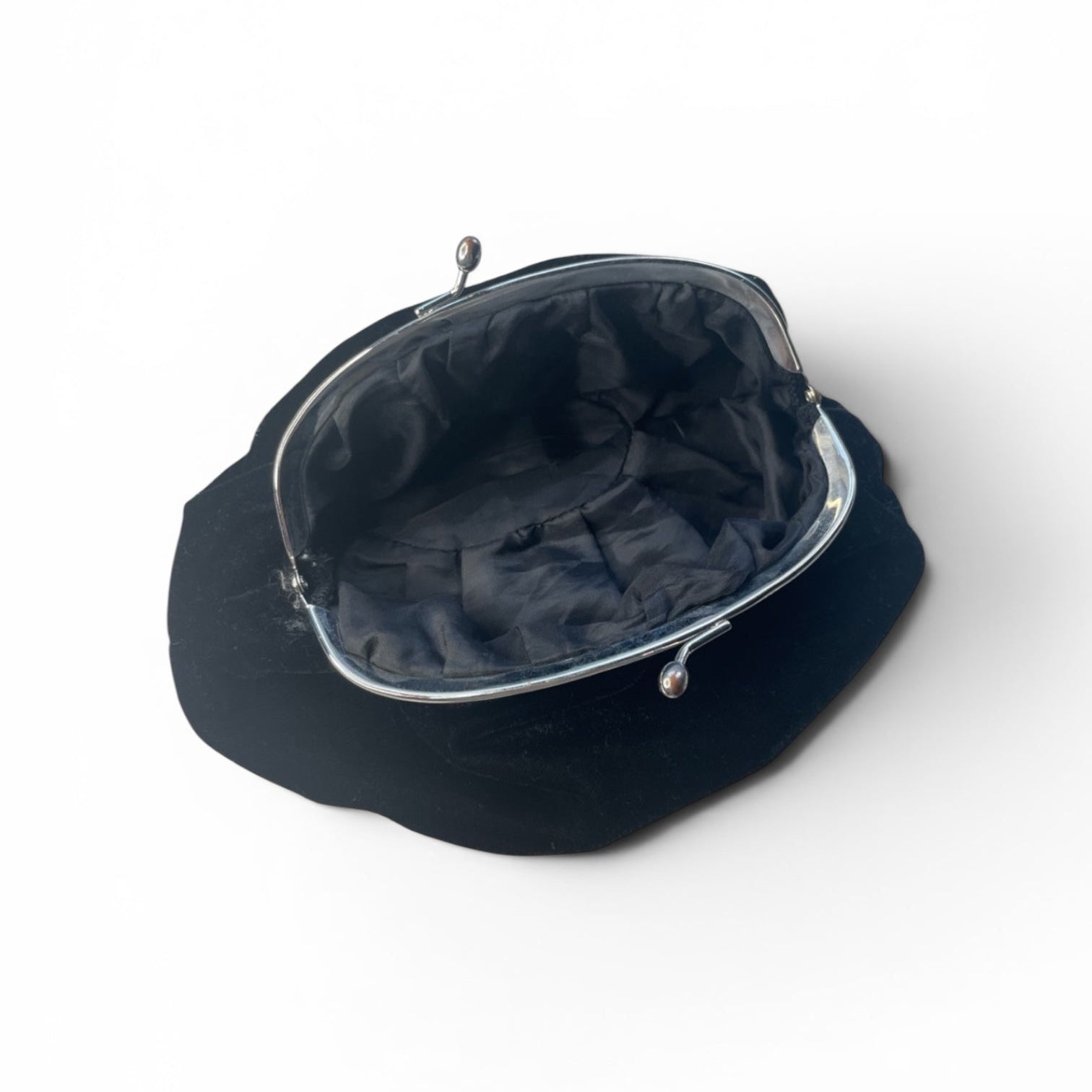 Black Velvet Pouch