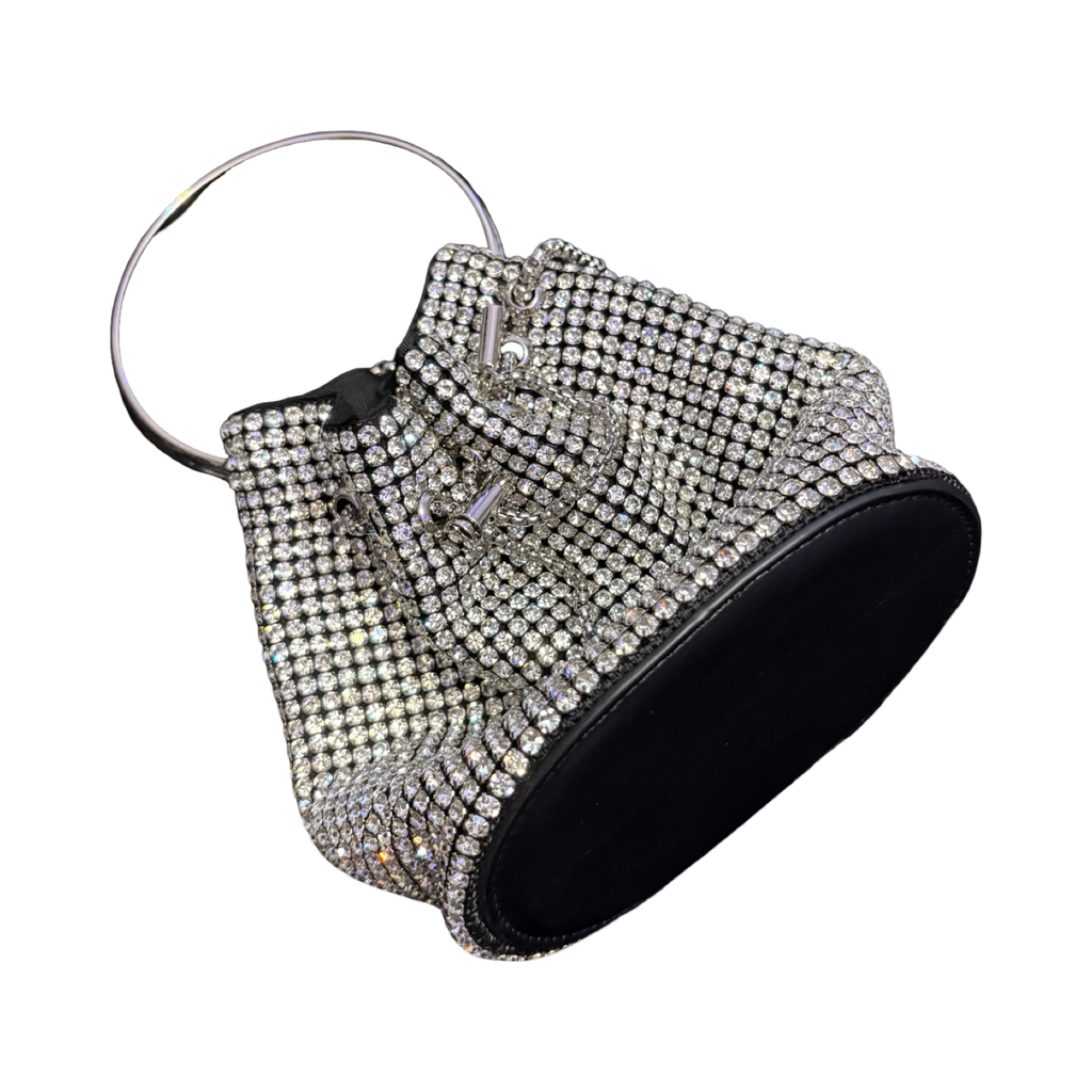 Madison West Sparkling Crystal Evening Bag