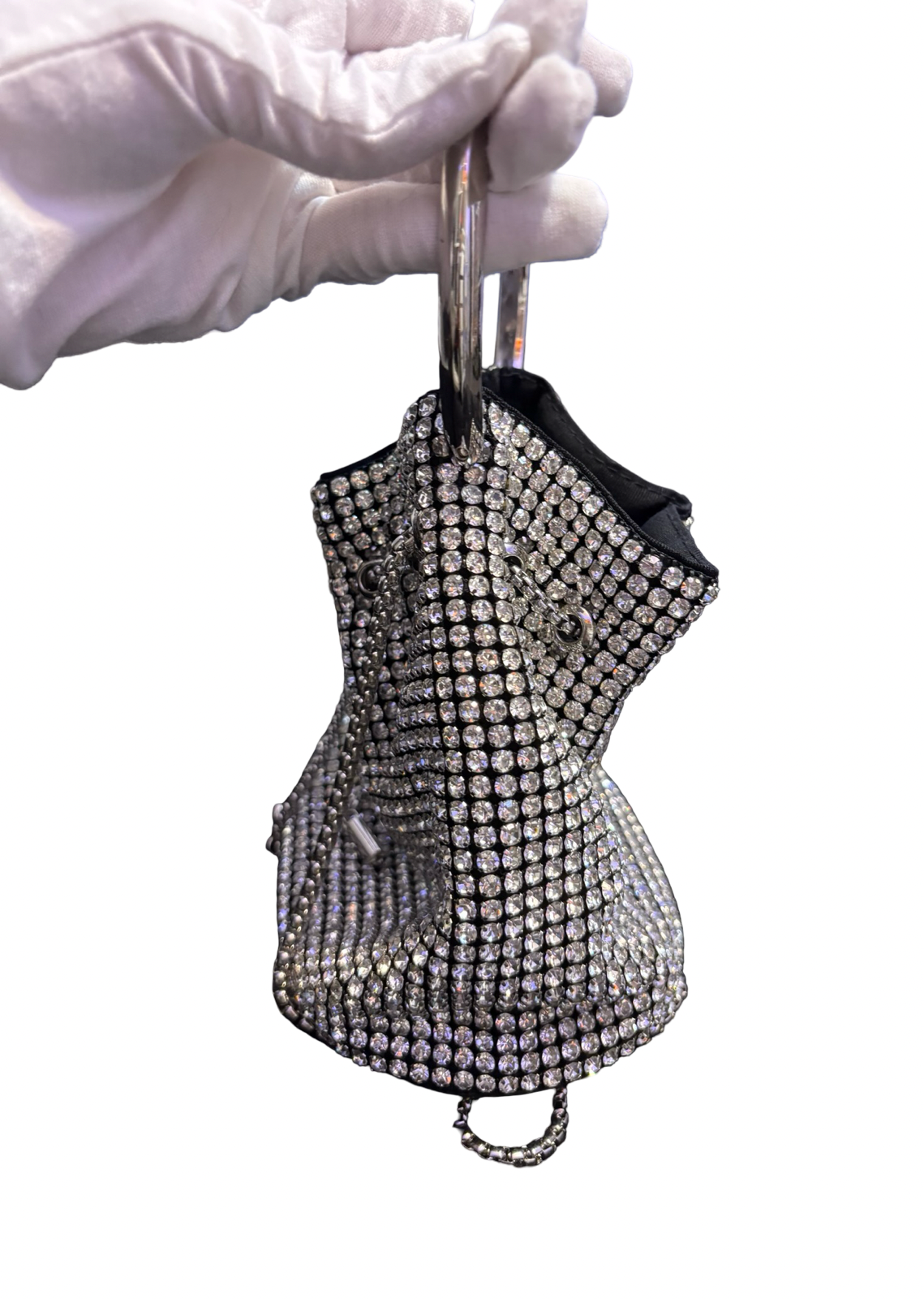 Madison West Sparkling Crystal Evening Bag
