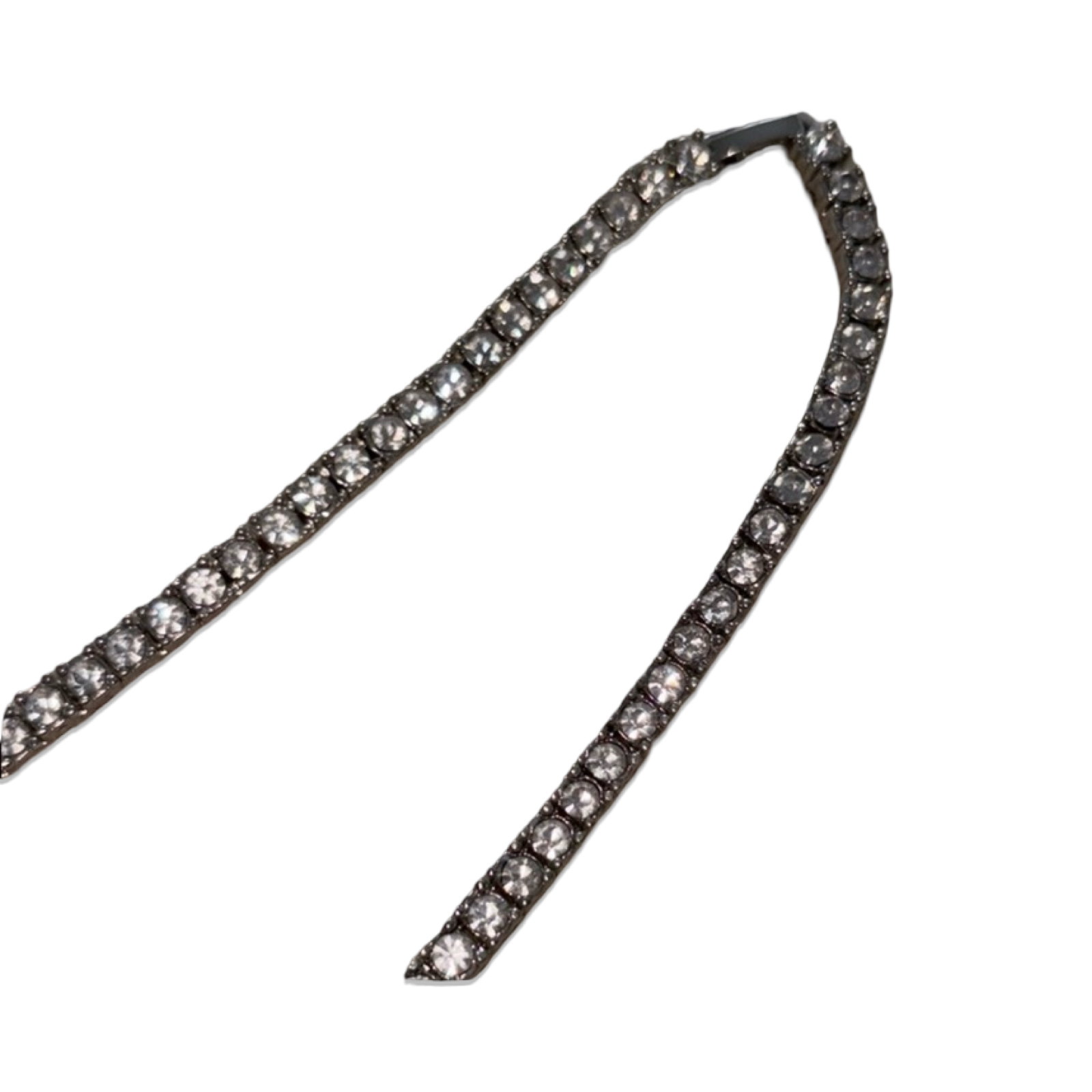 Crystal Diamonds Tennis Chain
