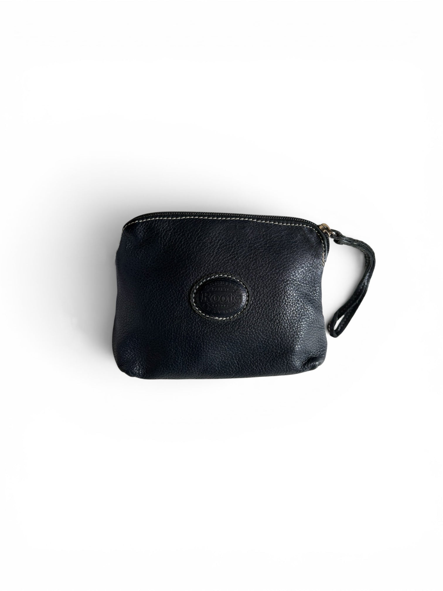 Roots Real Calf Skin American Flag Pouch