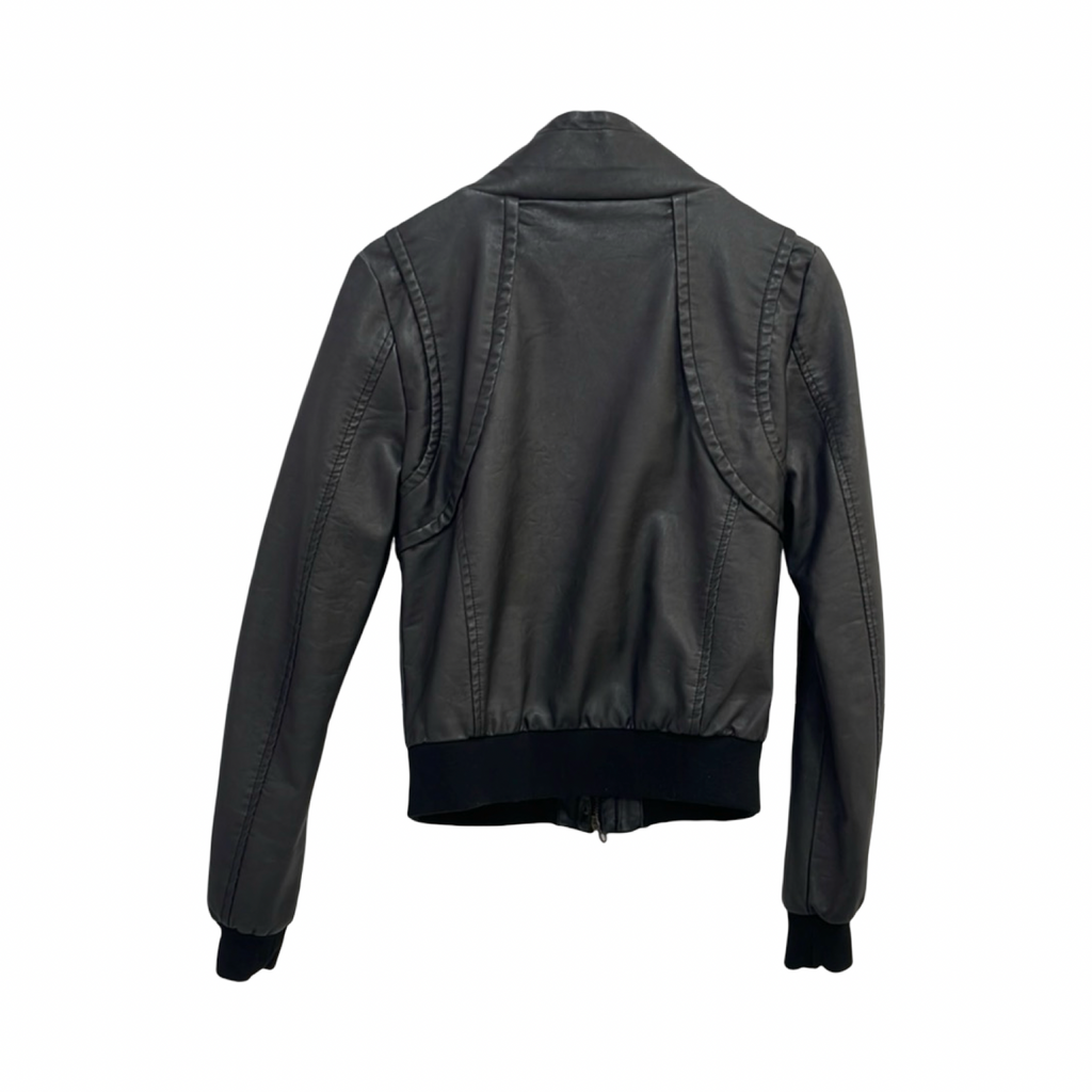 Members Only X Urban
Outfitters Black Leather Jacket