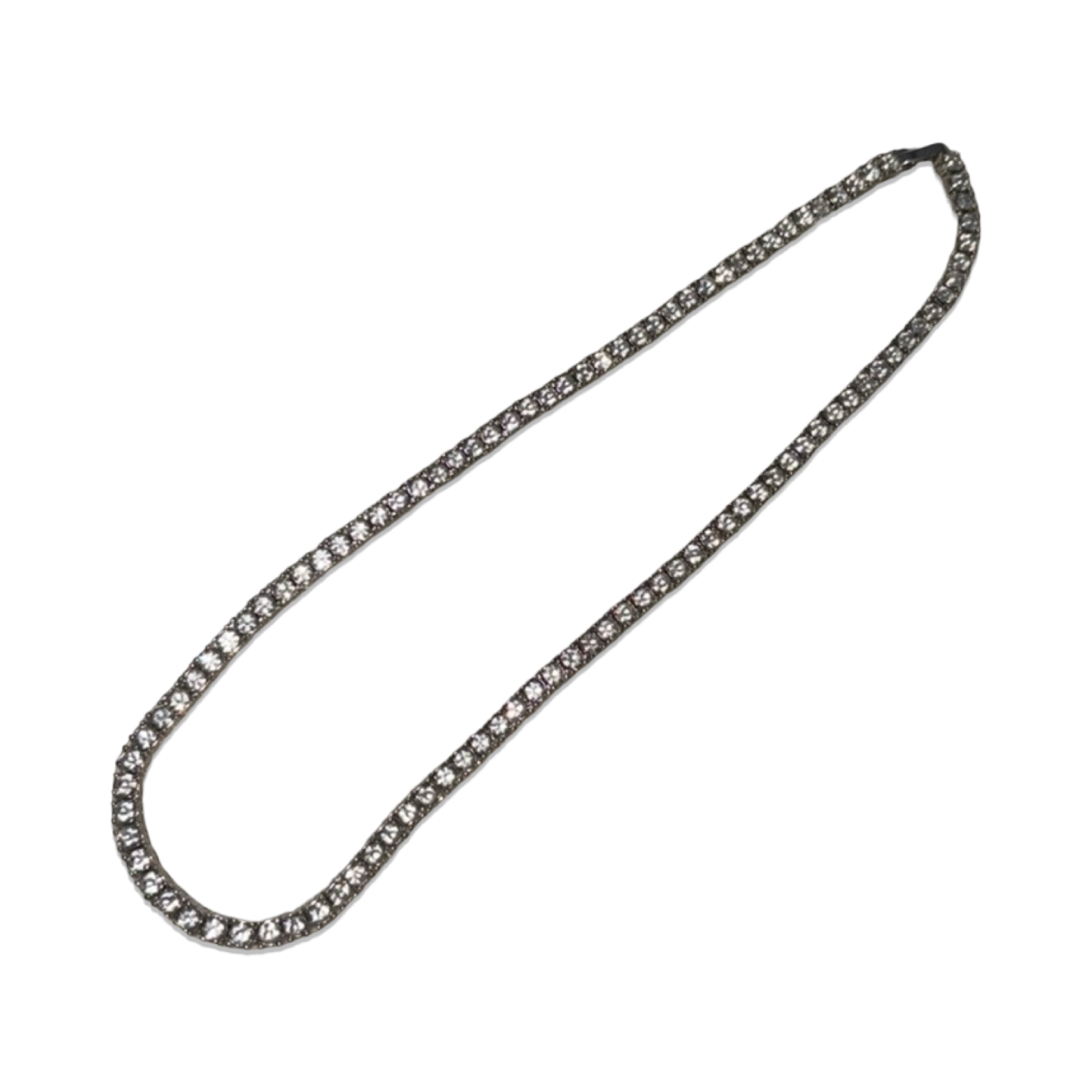 Crystal Diamonds Tennis Chain