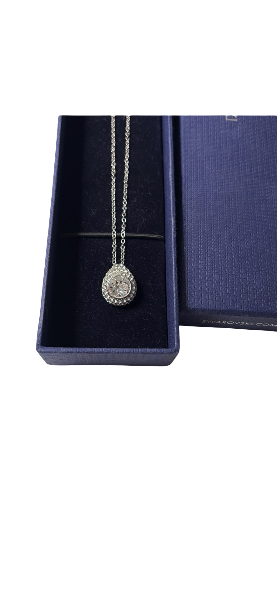 Swarovski Crystal Silver Necklace