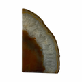 Brown and White Agate Crystal