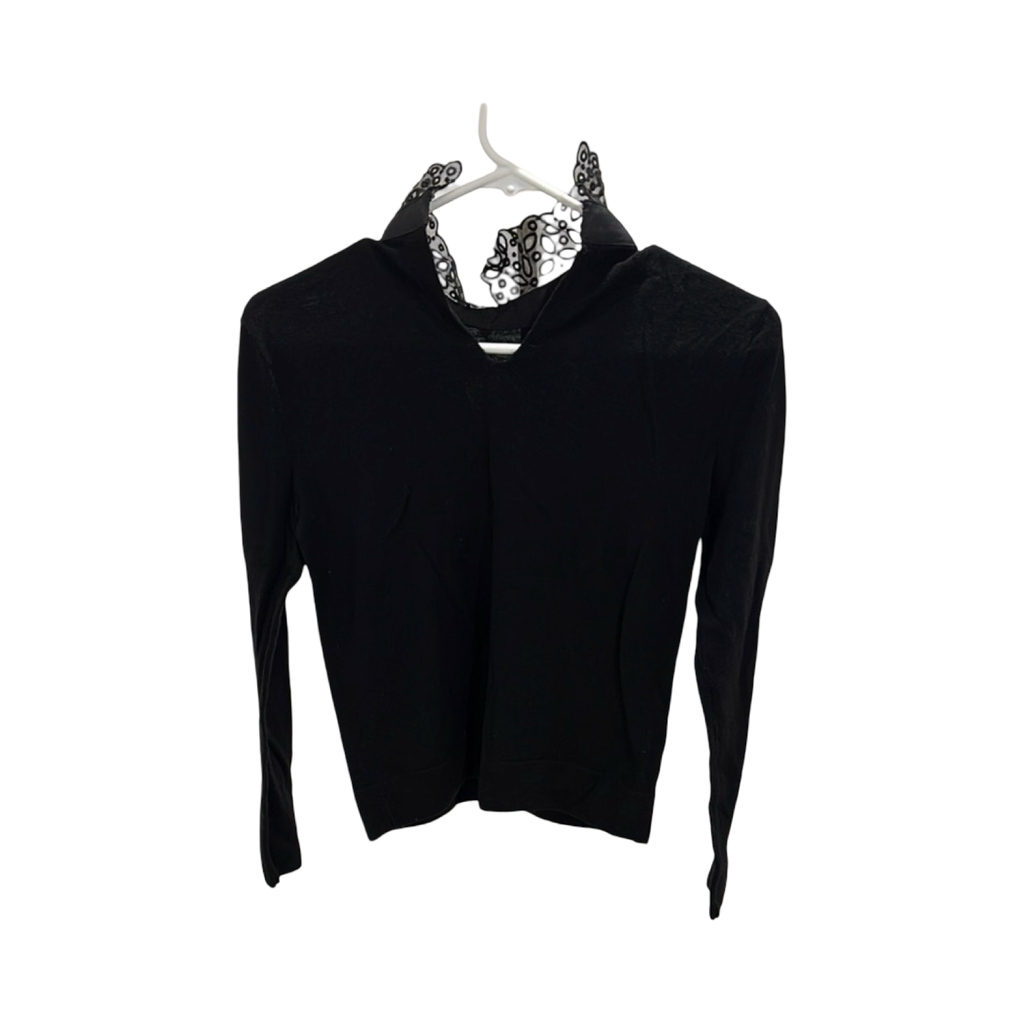 Club Monaco Black Lace Collar
Women's Top