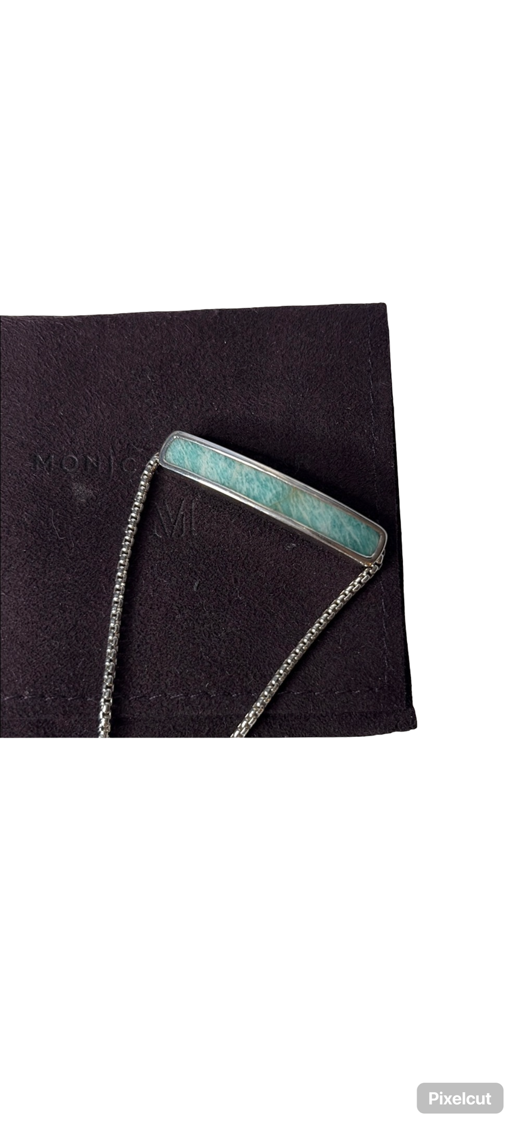 Monica Vinader Turquoise Gemstone Silver Bracelet