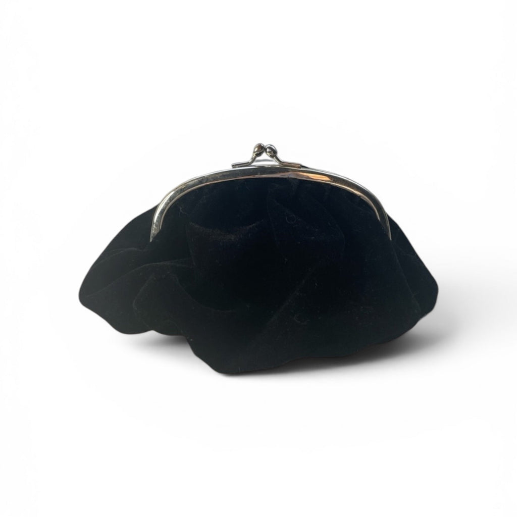 Black Velvet Pouch