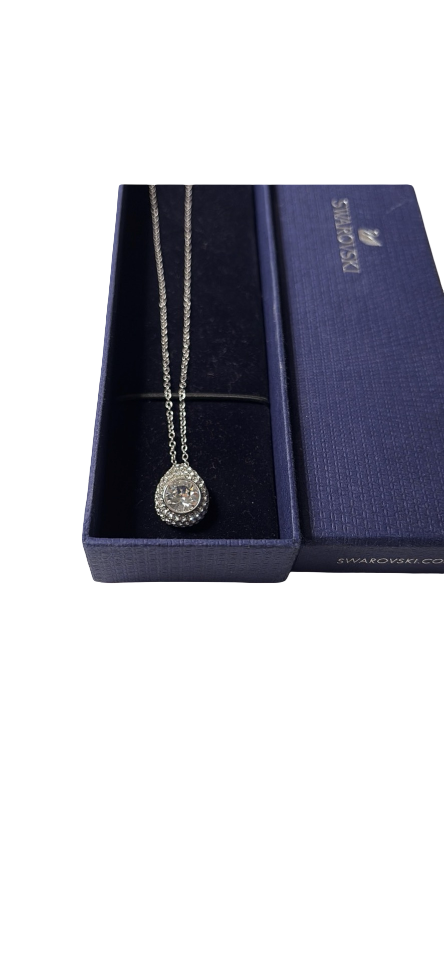 Swarovski Crystal Silver Necklace