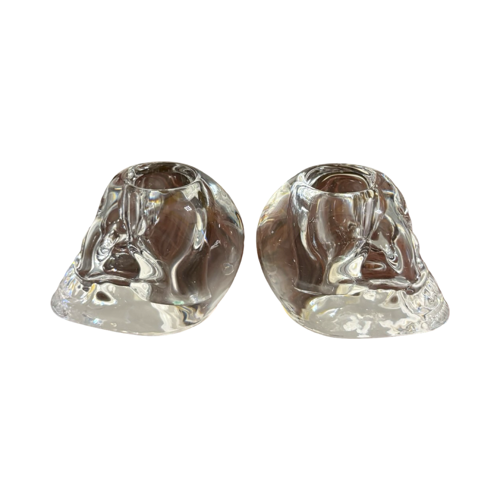Crystal Skulls Candle Holders