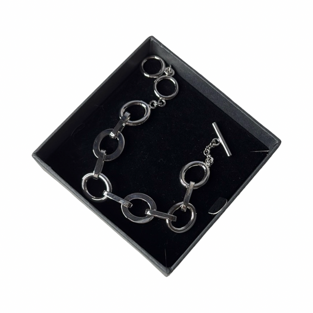 NIC & SYD Swarovski Crystal Silver Bracelet