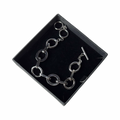 NIC & SYD Swarovski Crystal Silver Bracelet