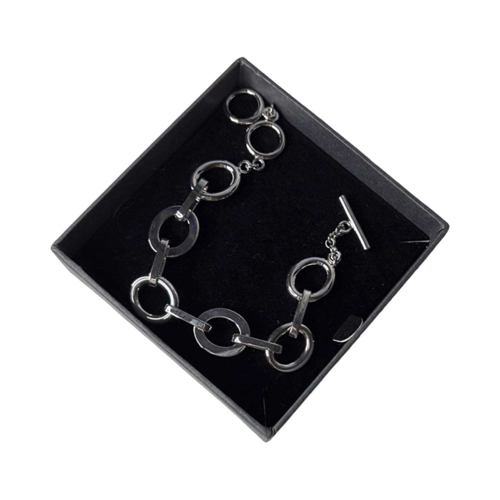 NIC & SYD Swarovski Crystal Silver Bracelet