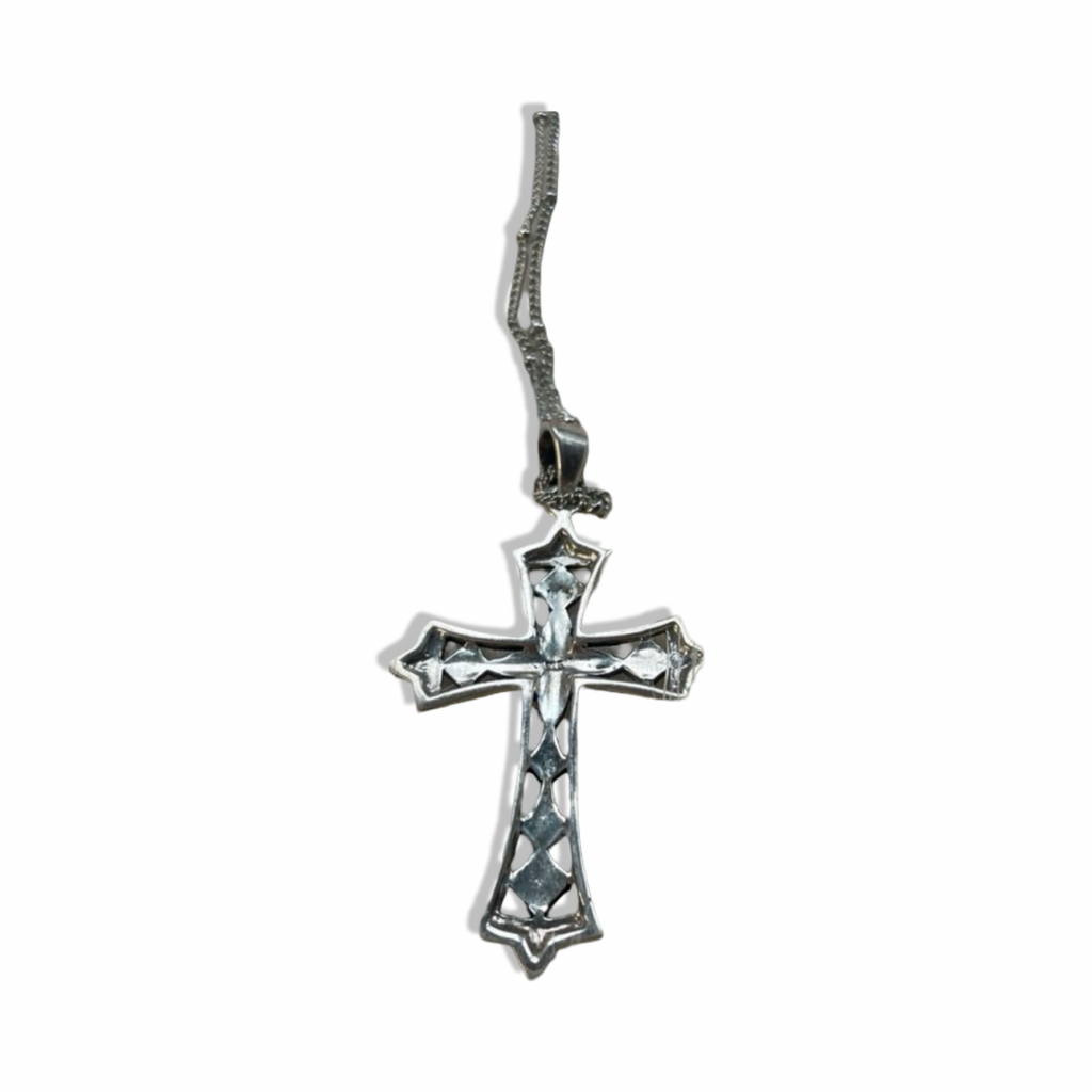 925 Silver Cross Necklace