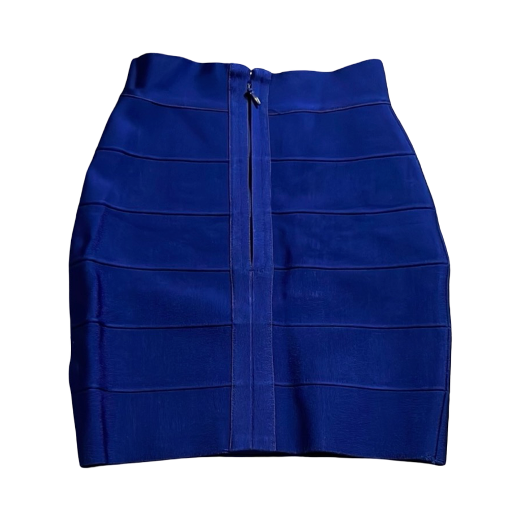 Blue Bodycon Skirt
