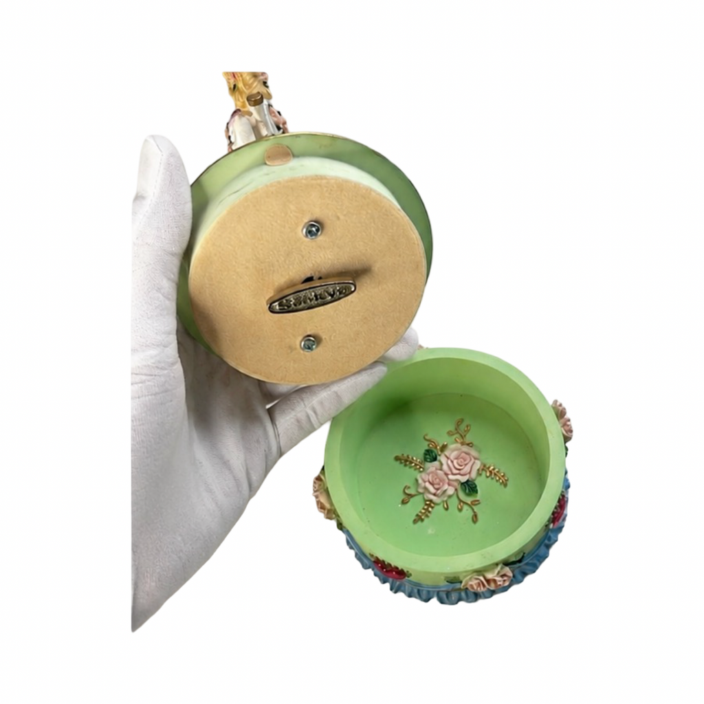 Vintage Alexandra Painted
Ponies Collection Rotating
Horse Music/Trinket Box